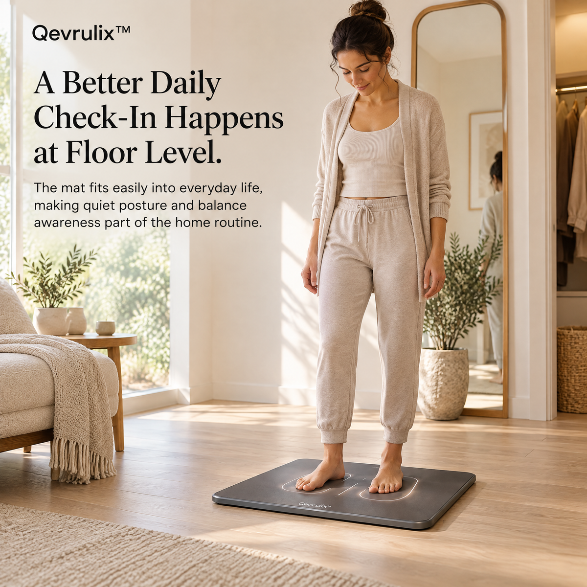 Qevrulix™ Smart Step Calibration Mat