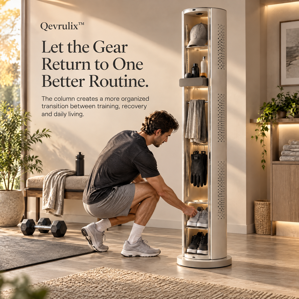 Qevrulix™ Athletic Gear Airing Column