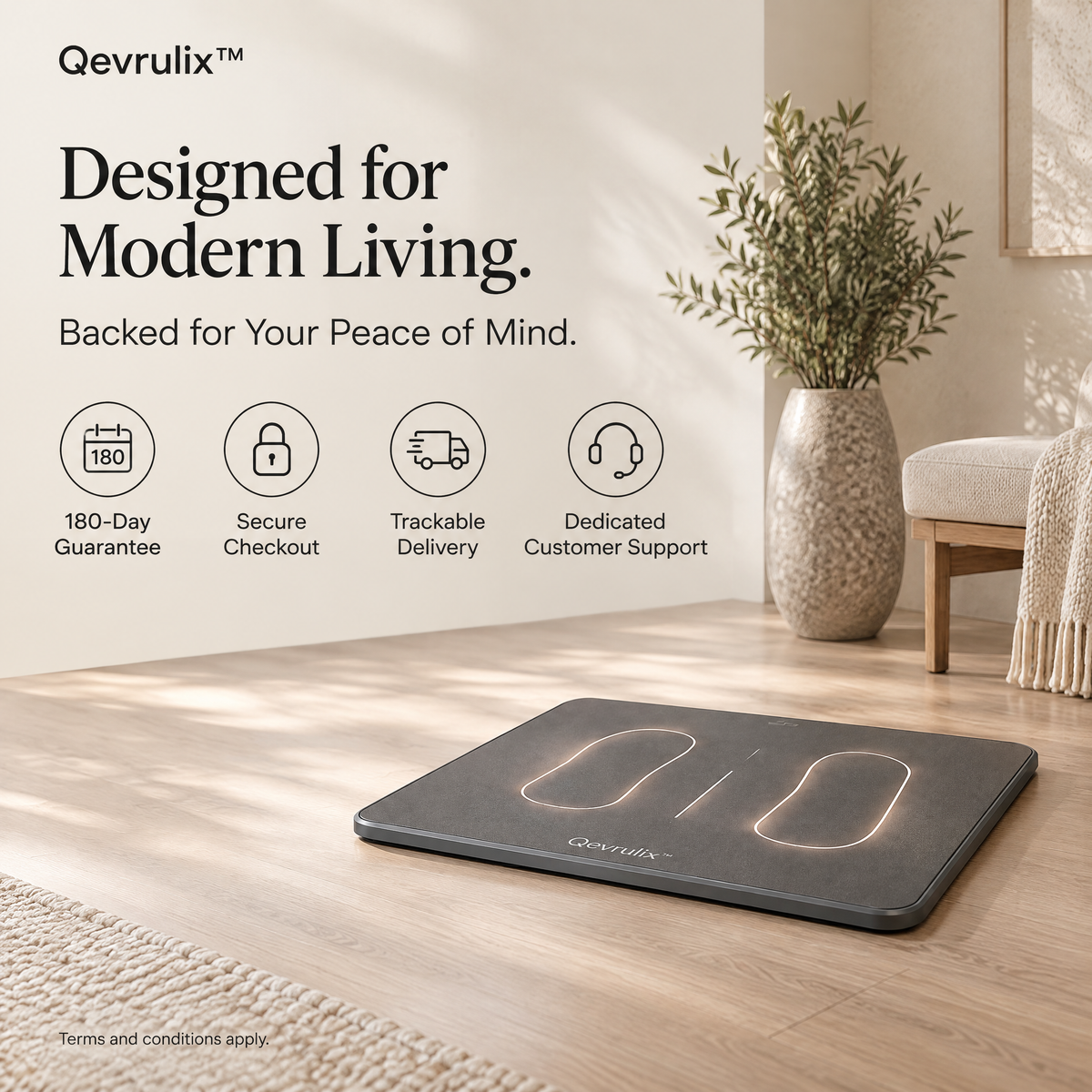 Qevrulix™ Smart Step Calibration Mat