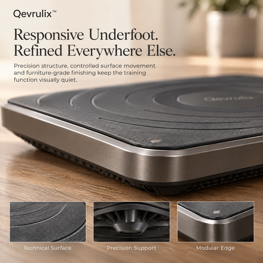 Qevrulix™  Reactive Balance Floor Tile