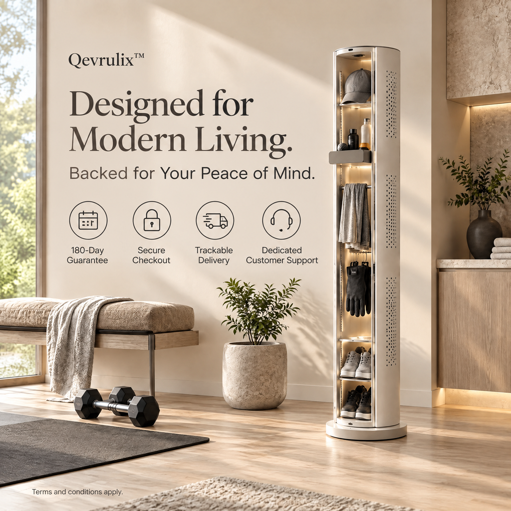 Qevrulix™ Athletic Gear Airing Column