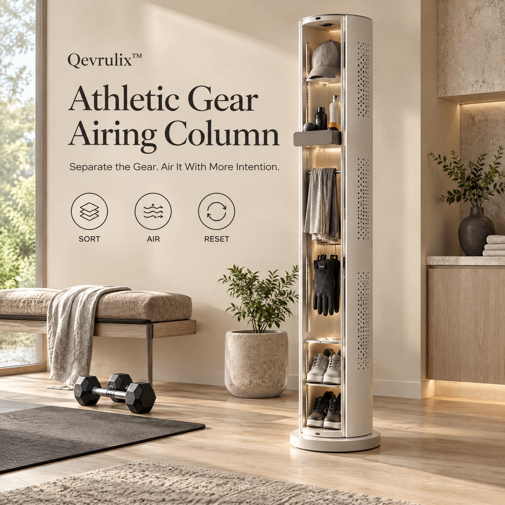 Qevrulix™ Athletic Gear Airing Column