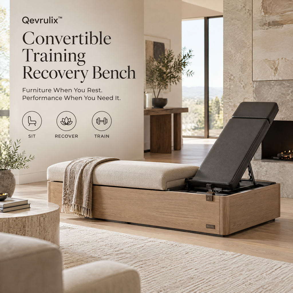 Qevrulix™ Convertible Training Recovery Bench