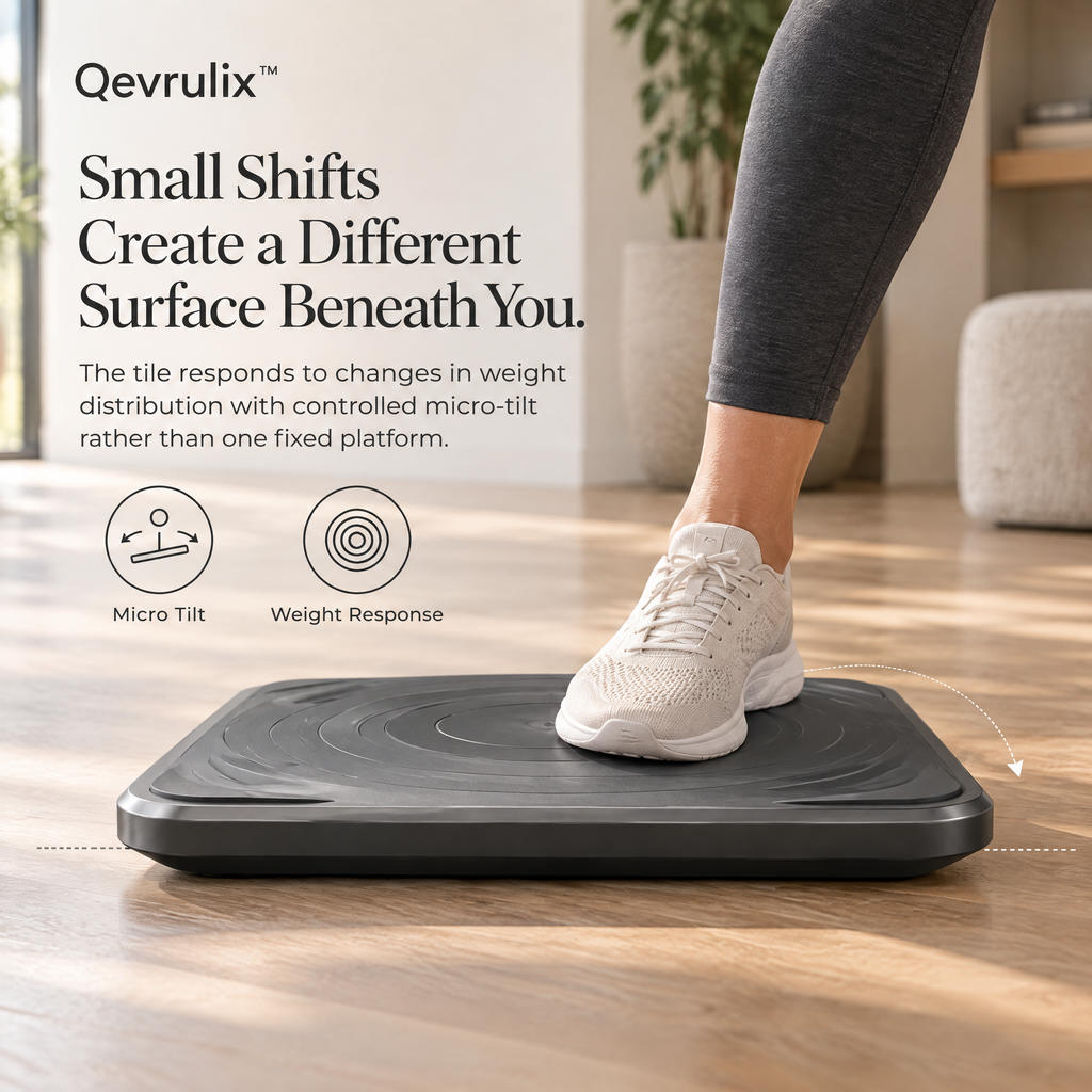 Qevrulix™  Reactive Balance Floor Tile