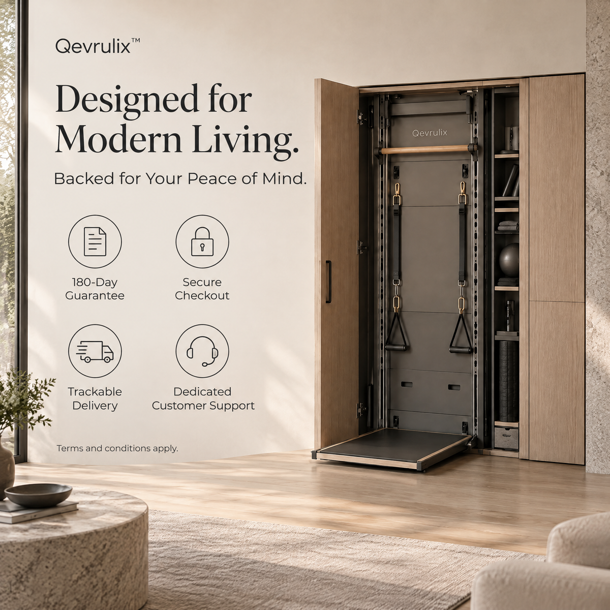 Qevrulix™ Hidden Training Wall