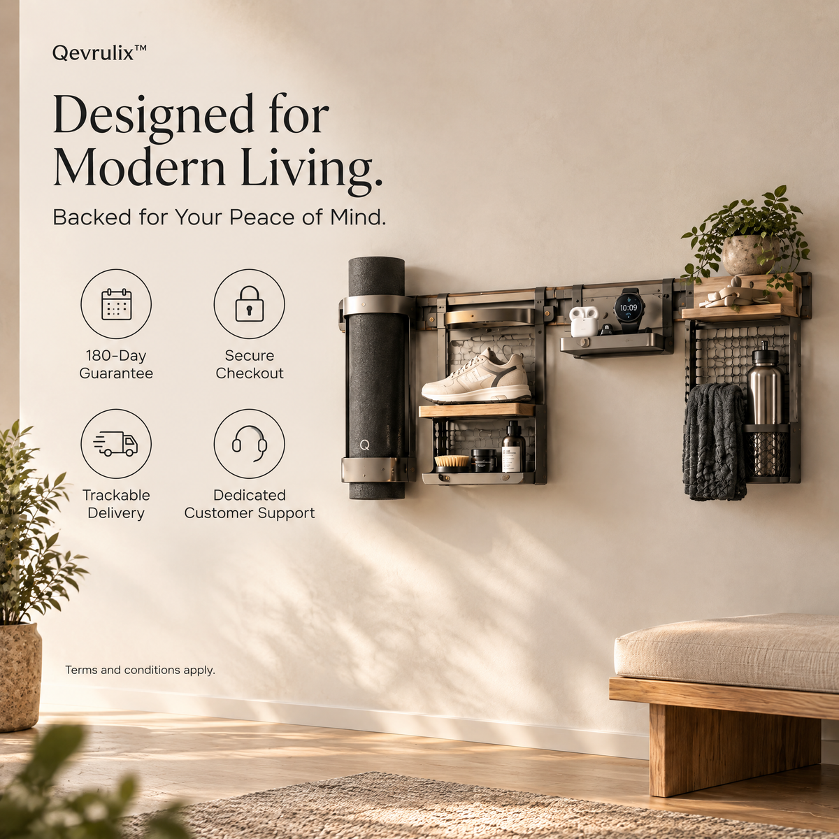 Qevrulix™ Modular Home Performance Rail