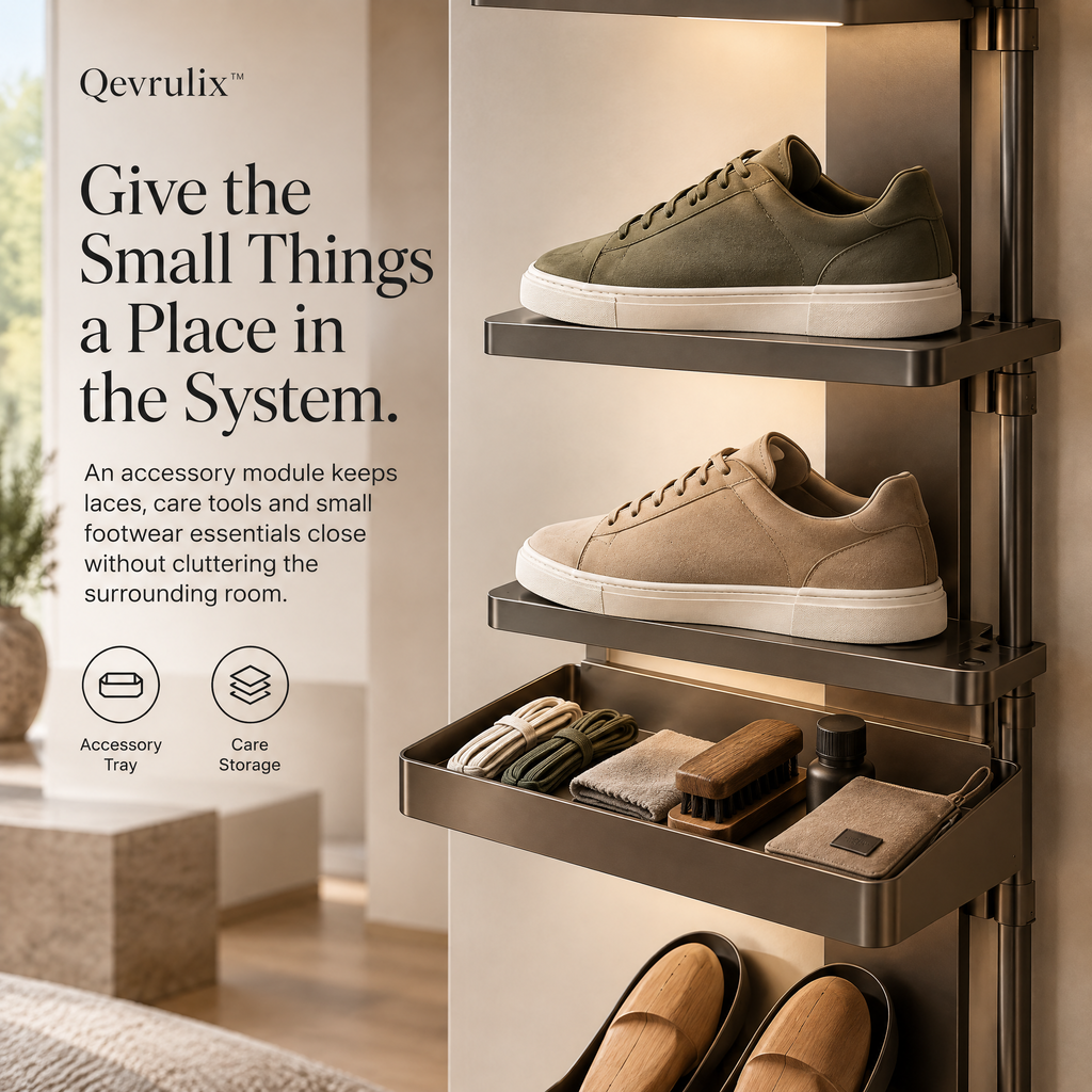 Qevrulix™ Modular Sneaker Display Spine