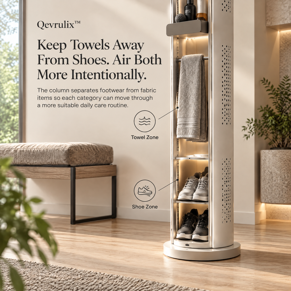 Qevrulix™ Athletic Gear Airing Column