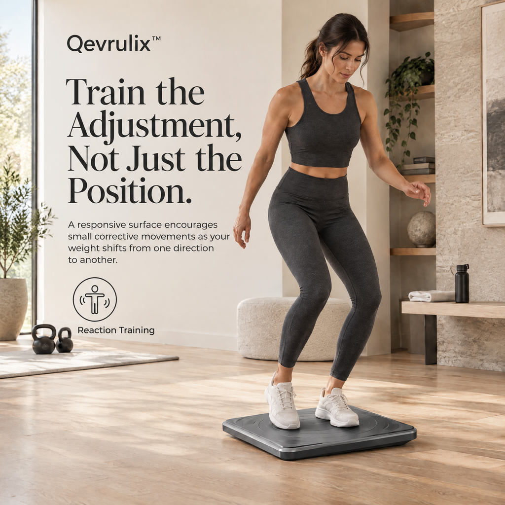 Qevrulix™  Reactive Balance Floor Tile