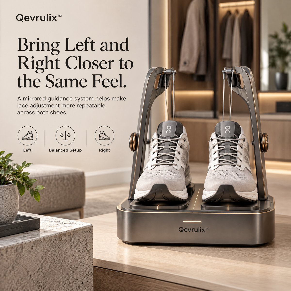 Qevrulix™ Smart Lace Tension Dock