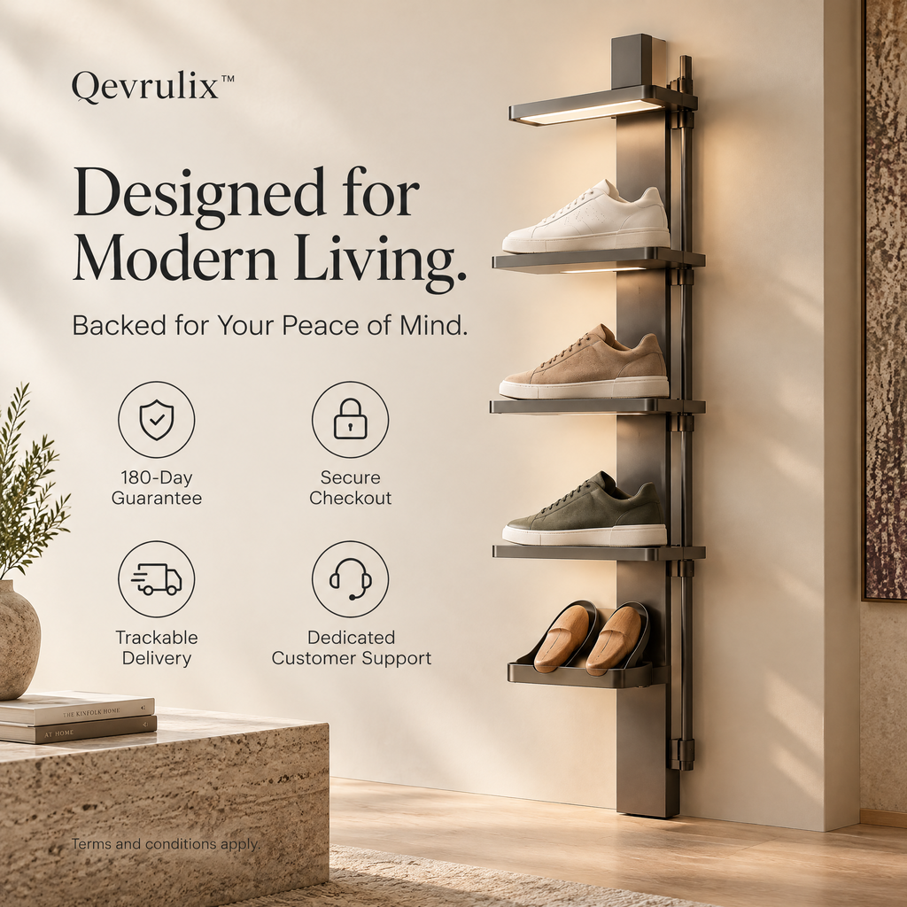 Qevrulix™ Modular Sneaker Display Spine