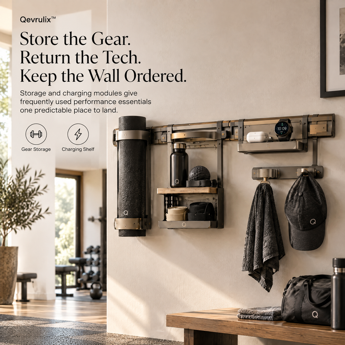 Qevrulix™ Modular Home Performance Rail