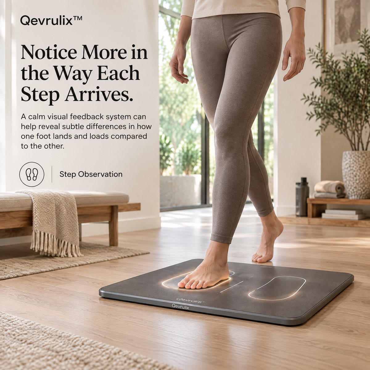 Qevrulix™ Smart Step Calibration Mat