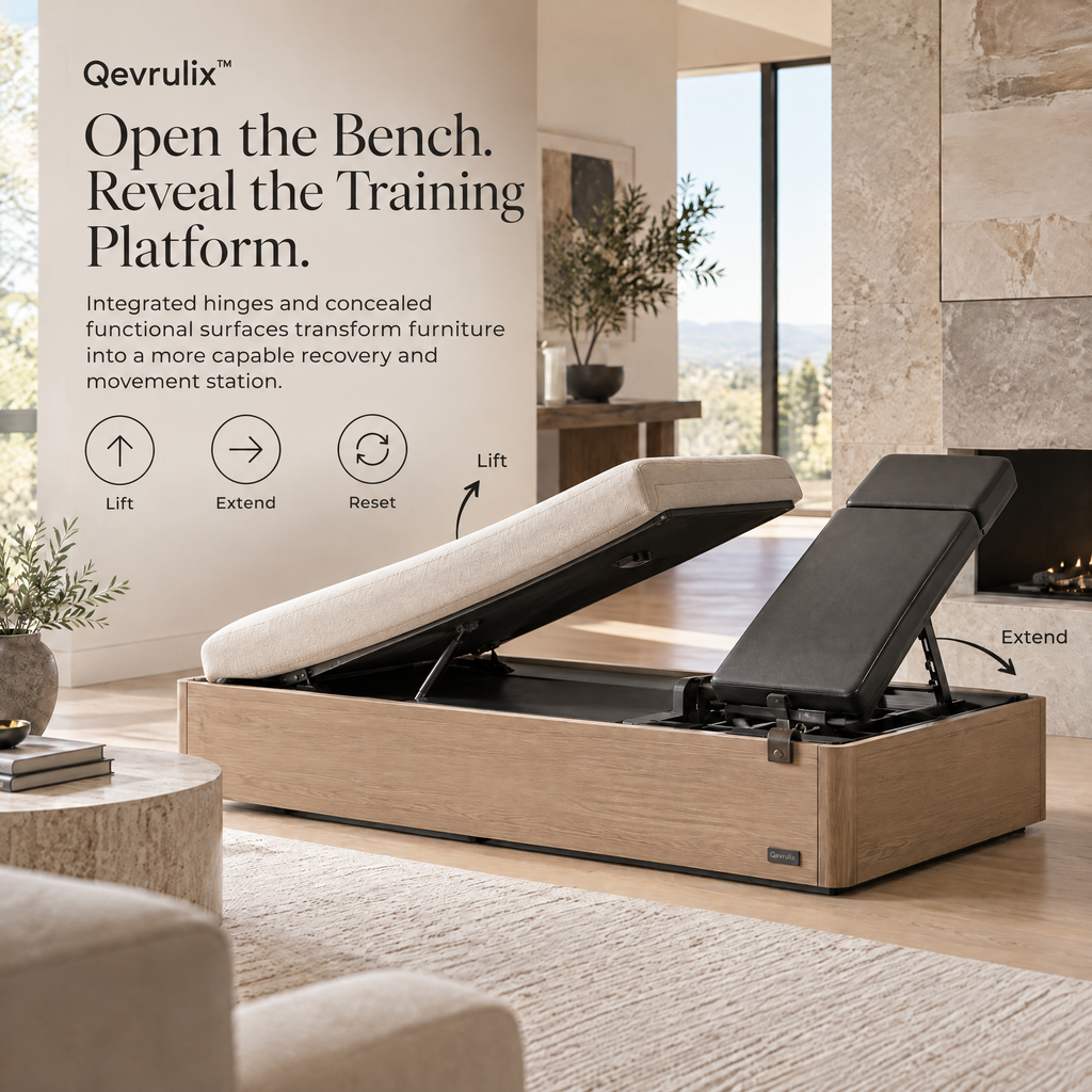 Qevrulix™ Convertible Training Recovery Bench