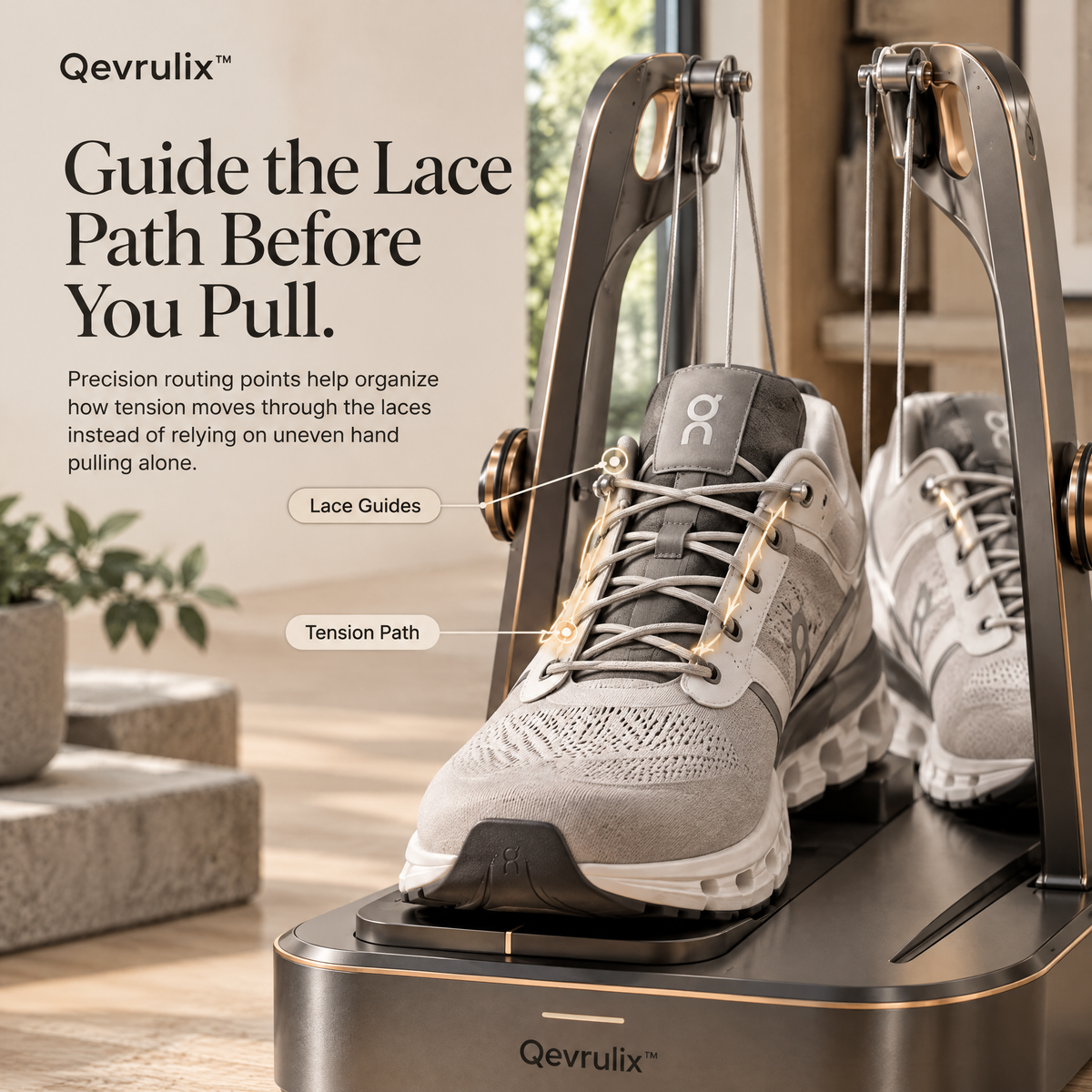 Qevrulix™ Smart Lace Tension Dock